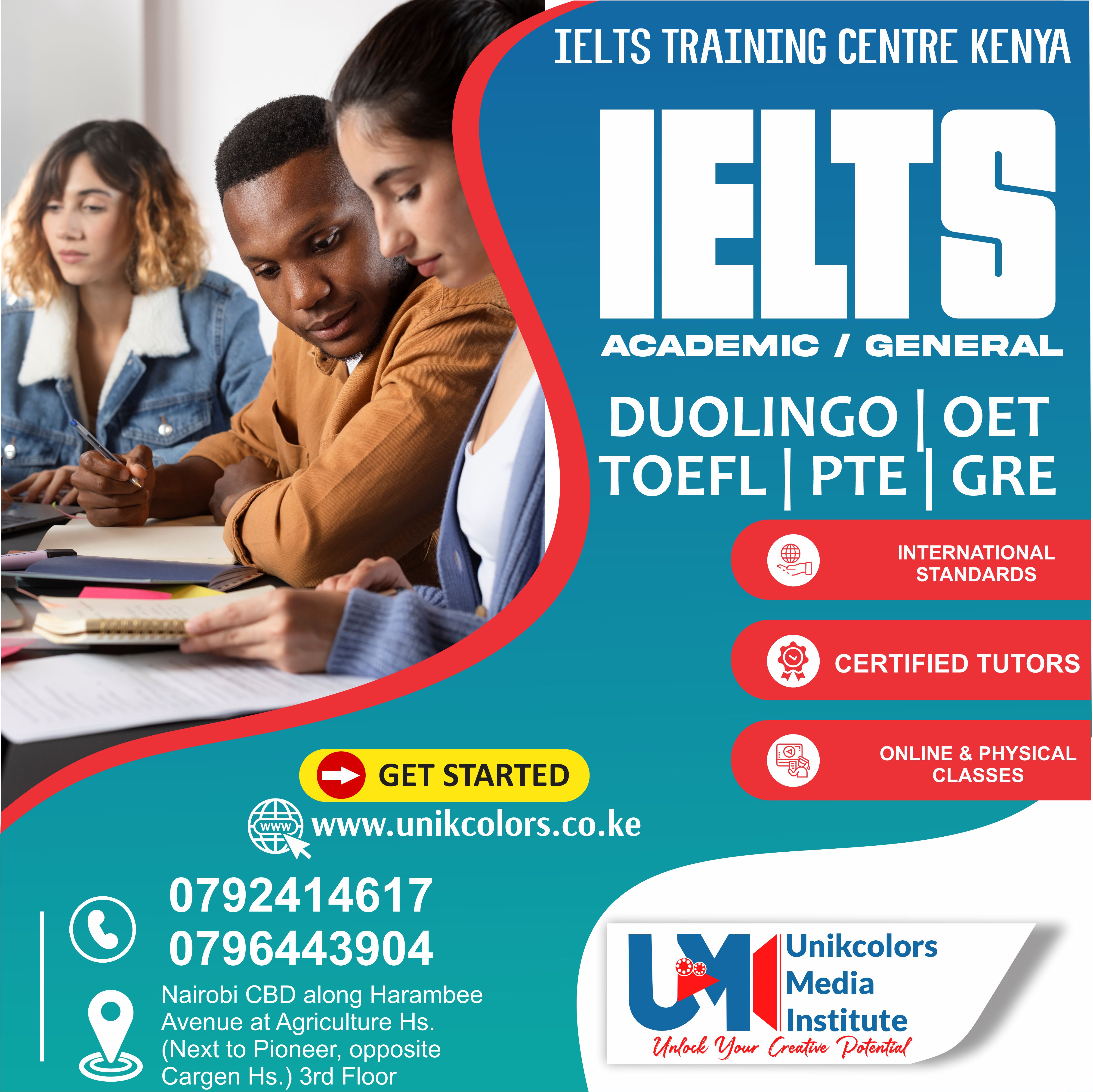 IELTS TRAINING CENTRE KENYA - IELTS PREPARATION